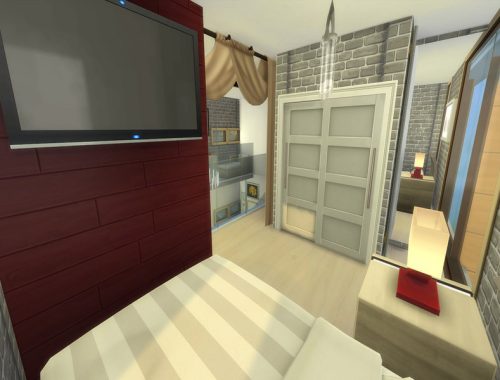 Red Velvet 8x8 Cubic Apartment