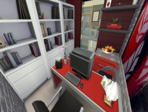 Red Velvet 8x8 Cubic Apartment