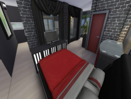 Red Velvet 8x8 Cubic Apartment