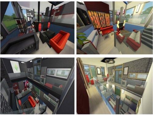 Red Velvet 8x8 Cubic Apartment