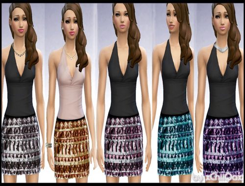 Glitter skirt