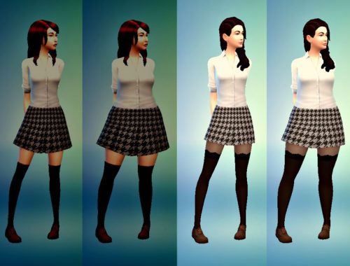 Persona 4 - Yaso Female Uniform Skirt (Short)