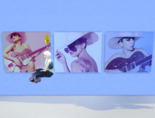 Lady Gaga Paintings - SNL Bumper Photos