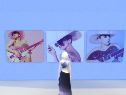 Lady Gaga Paintings - SNL Bumper Photos