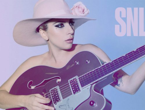 Lady Gaga Paintings - SNL Bumper Photos