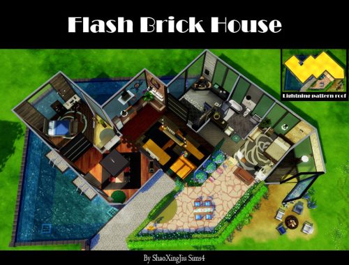 Flash Brick House