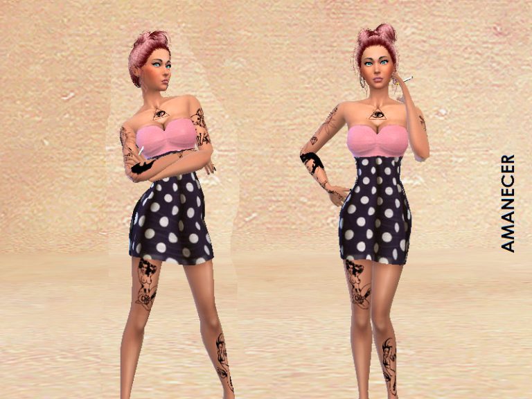 PIN UP DRESS1 - The Sims 4 Catalog