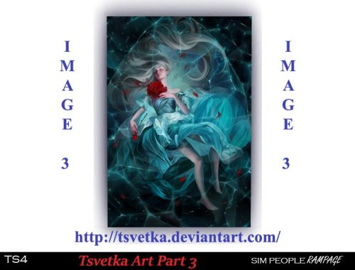 SimPeopleRampage TS4 Tsvetka Art from Deviant Art Part 3