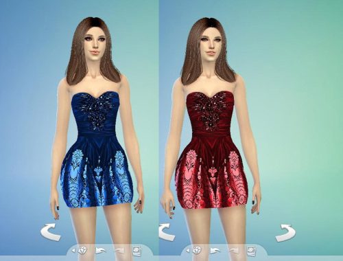 TatyanaName - Black Bubble Dress
