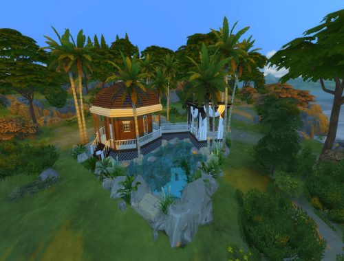 Cabana Sunrise