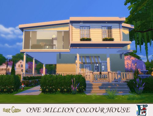 One million colour House