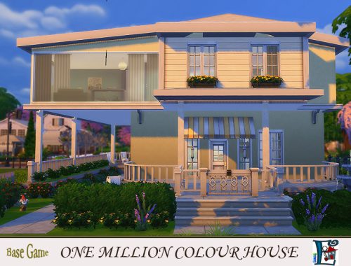 One million colour House