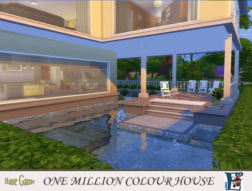 One million colour House