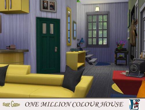 One million colour House