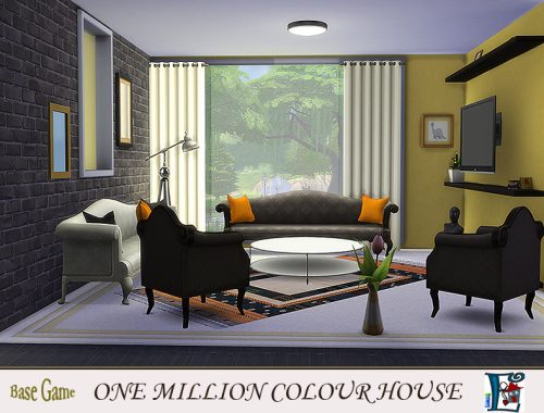 One million colour House