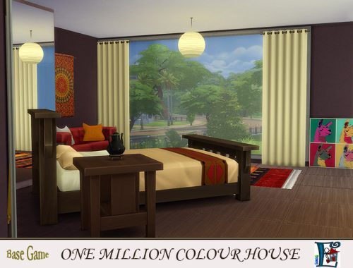 One million colour House