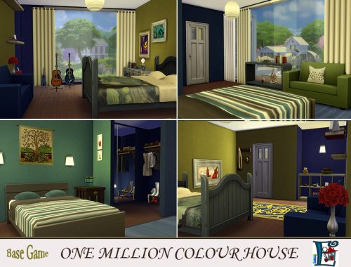 One million colour House