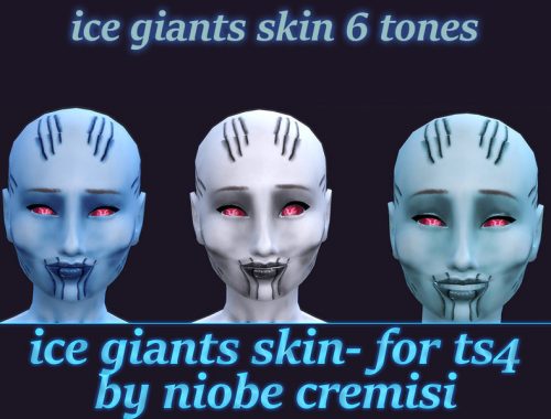 Ice Giants skin by niobe cremisi