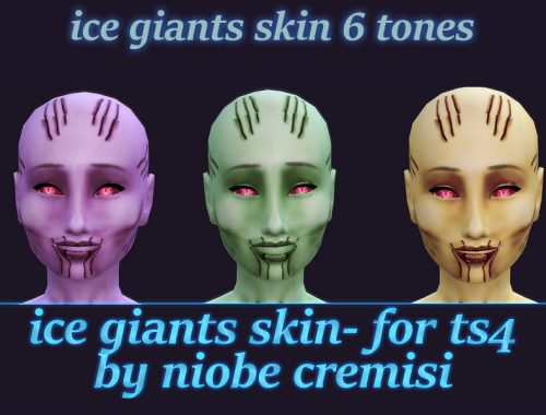 Ice Giants skin by niobe cremisi