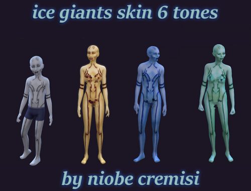 Ice Giants skin by niobe cremisi