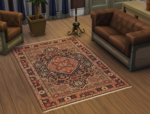 Old Persian Tabriz Rug