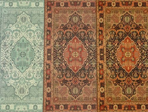 Old Persian Tabriz Rug