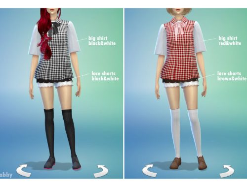 Cute girls set 2 colours
