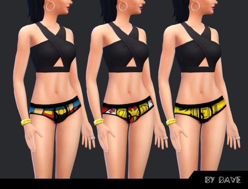 Super Heroes Panties