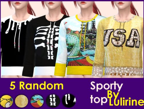 Random sporty top - Get to Work needed