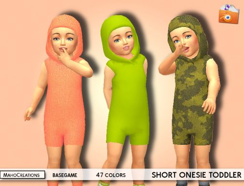 Short Onesie Toddler