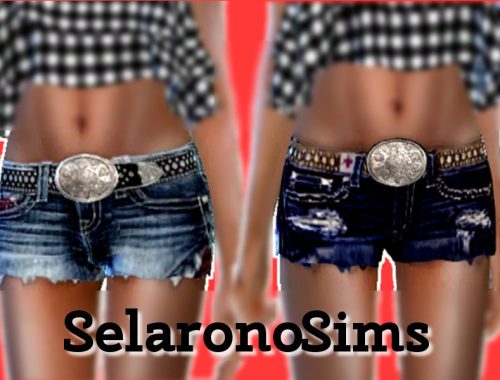 SLRN Womens Country Shorts