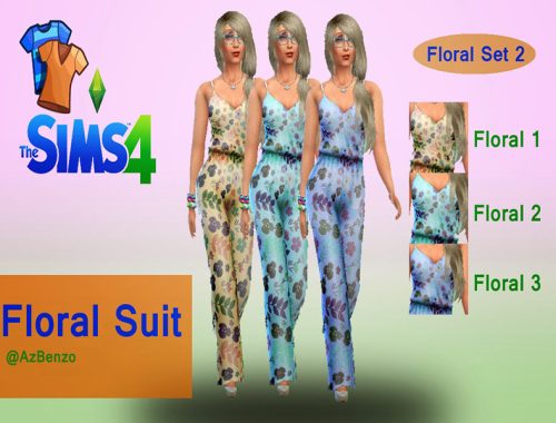 Floral Suit