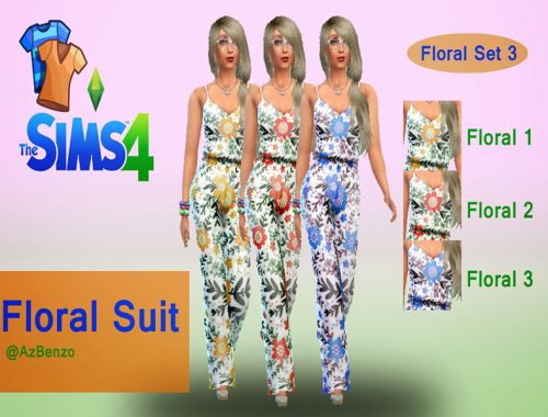 Floral Suit