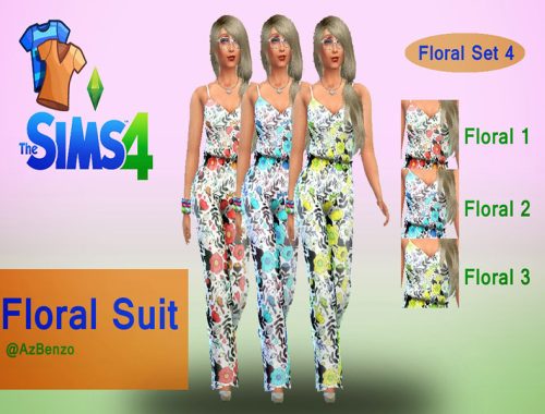 Floral Suit