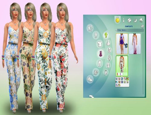 Floral Suit
