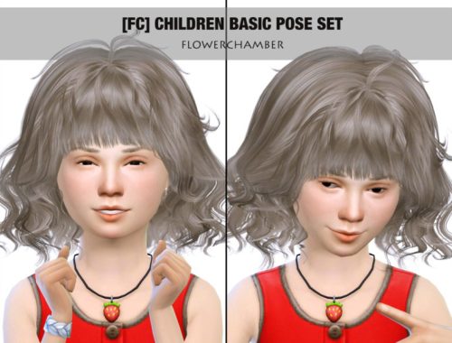 [FC]ChildrenBasicPoseSet