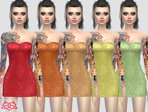 Mini dress 4 RECOLOR 1 (Needs mesh)