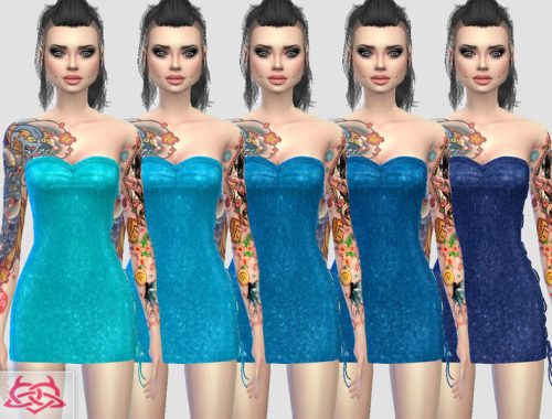 Mini dress 4 RECOLOR 1 (Needs mesh)