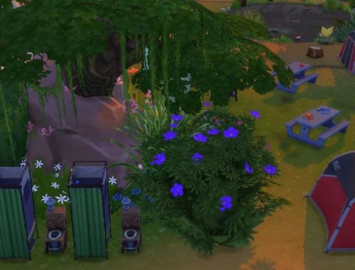 Magic Tree Campsite....Get your Sims Back to Nature