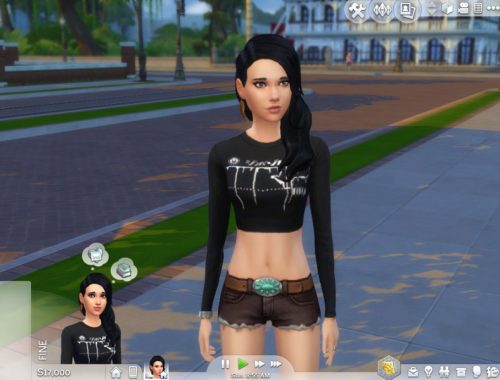 Damascus Apparel Trip Long-sleeve Crop Top