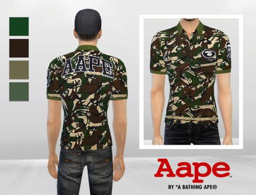 Big Ape Camouflage Polo
