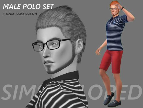 SIMSTAILORED French Connection Polo Set
