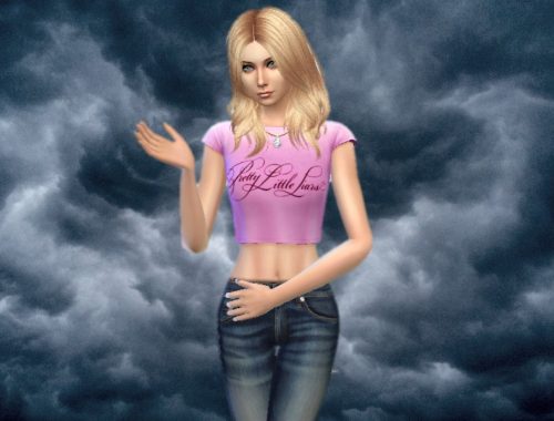 Pretty Little Liars Cropped Top Logo Collection
