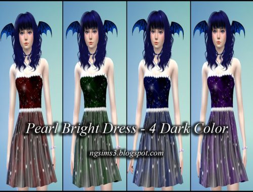 Pearl Bright Dress 4DarkColor