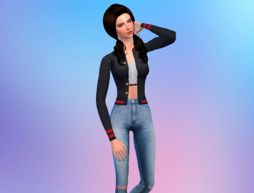 "Redemption" Female Jacket and Top
