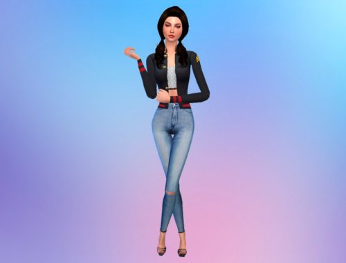 "Redemption" Female Jacket and Top