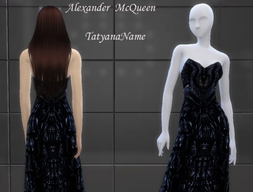 TatyanaName - Leather Dress