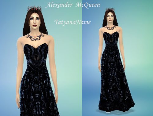 TatyanaName - Leather Dress