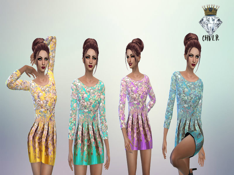 Flower Dress - The Sims 4 Catalog