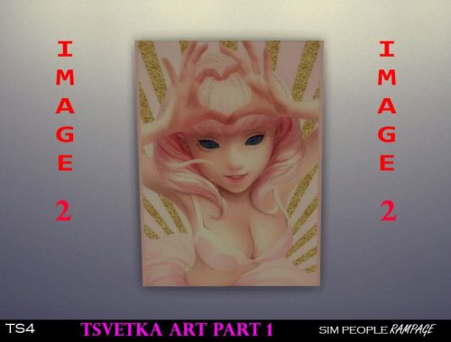 SimPeopleRampage TS4 Tsvetka Art from Deviant Art